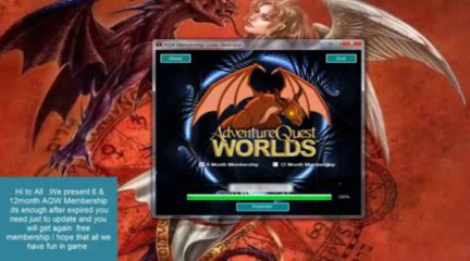 ▶ Adventure Quest Worlds Membership Code Generator @ FREE Download - December 2013 Update