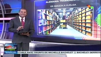 Huelga de trabajadores de Amazon inicia este lunes