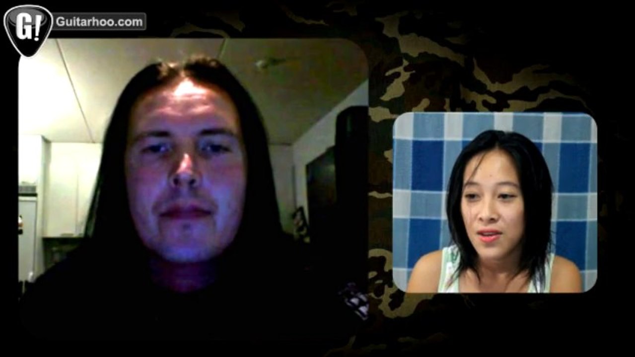 Kasperi Heikkinen Guitarist for U.D.O. Interview | Guitarhoo.com