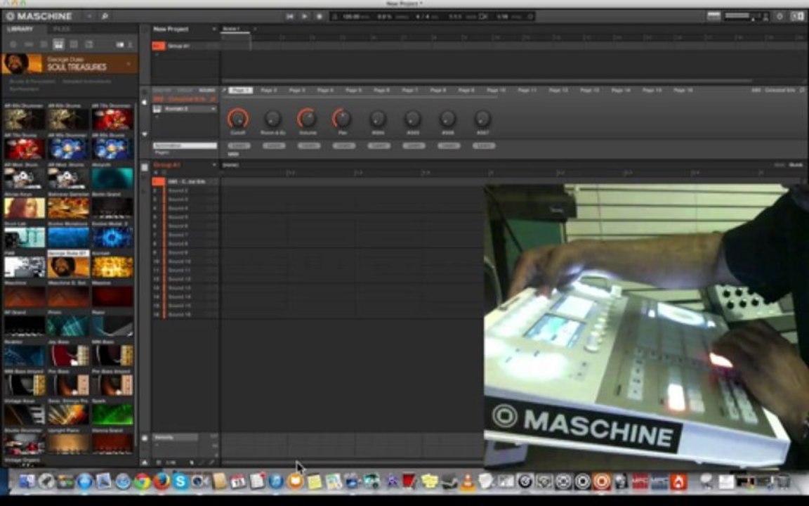 NATIVE INSTRUMENTS MASCHINE STUDIO &   AKAI MAX49 PART 1