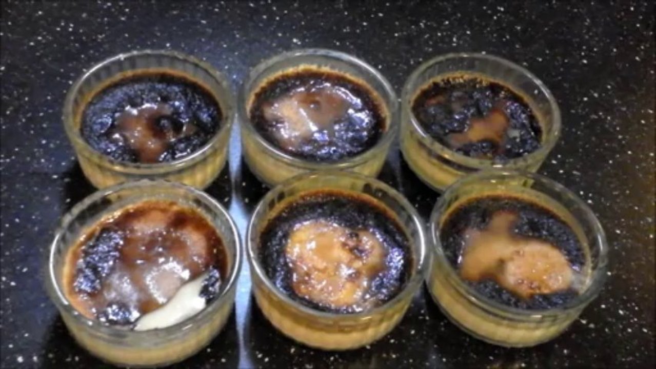 recette de cuisine - Les crèmes brûlées