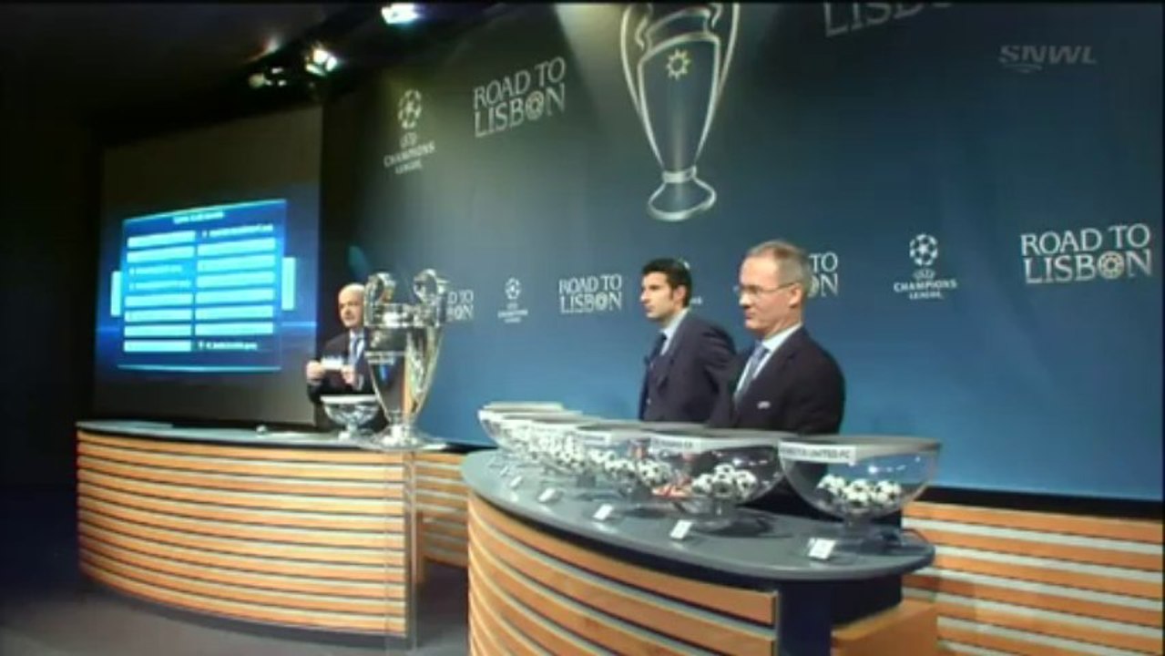 UEFA Champions League Round of 16 draw