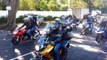 Bikers ride out in tribute to Mandela