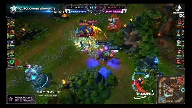 [H/L] LOL Champs Winter Xenics Storm vs JINAIR Falcons Match 1-1
