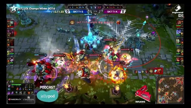 [H/L] LOL Champs Winter SKT T1 S vs SKT T1 K Match 1