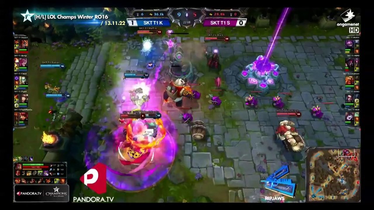 [H/L] LOL Champs Winter SKT T1 S vs SKT T1 K Ma...