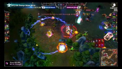 [H/L] LOL Champs Winter SAMSUNG Blue vs NaJin B Sword Match 2