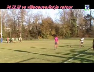 14.12.13 vs villeneuve/lot,le retour,cadets