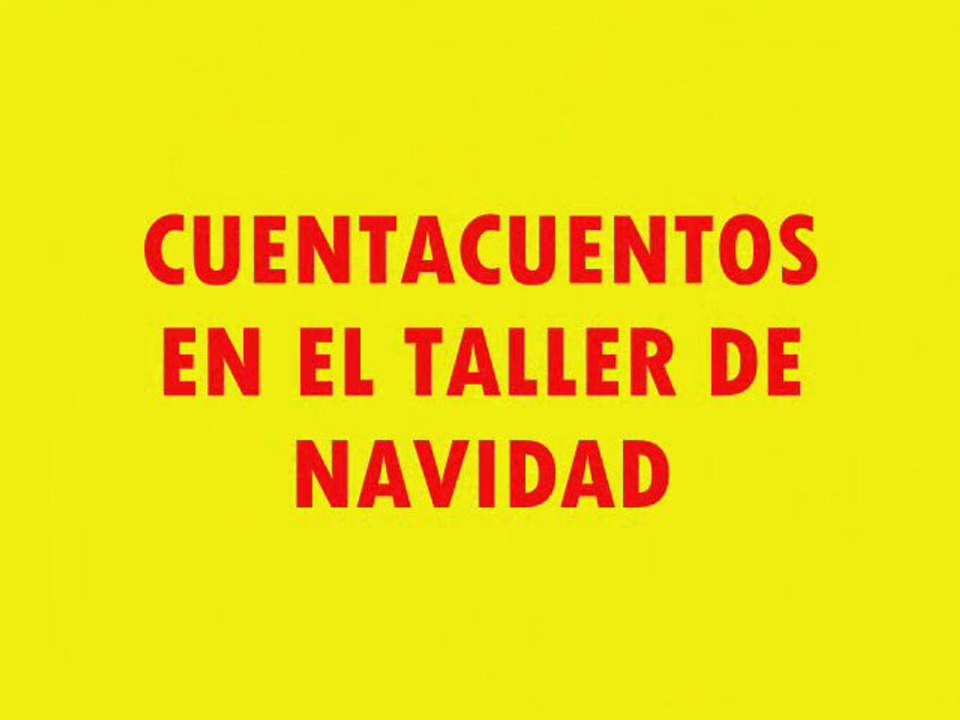 CUENTACUENTOS EN NAVIDAD