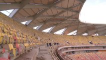 Obras paralisadas no estádio de Manaus