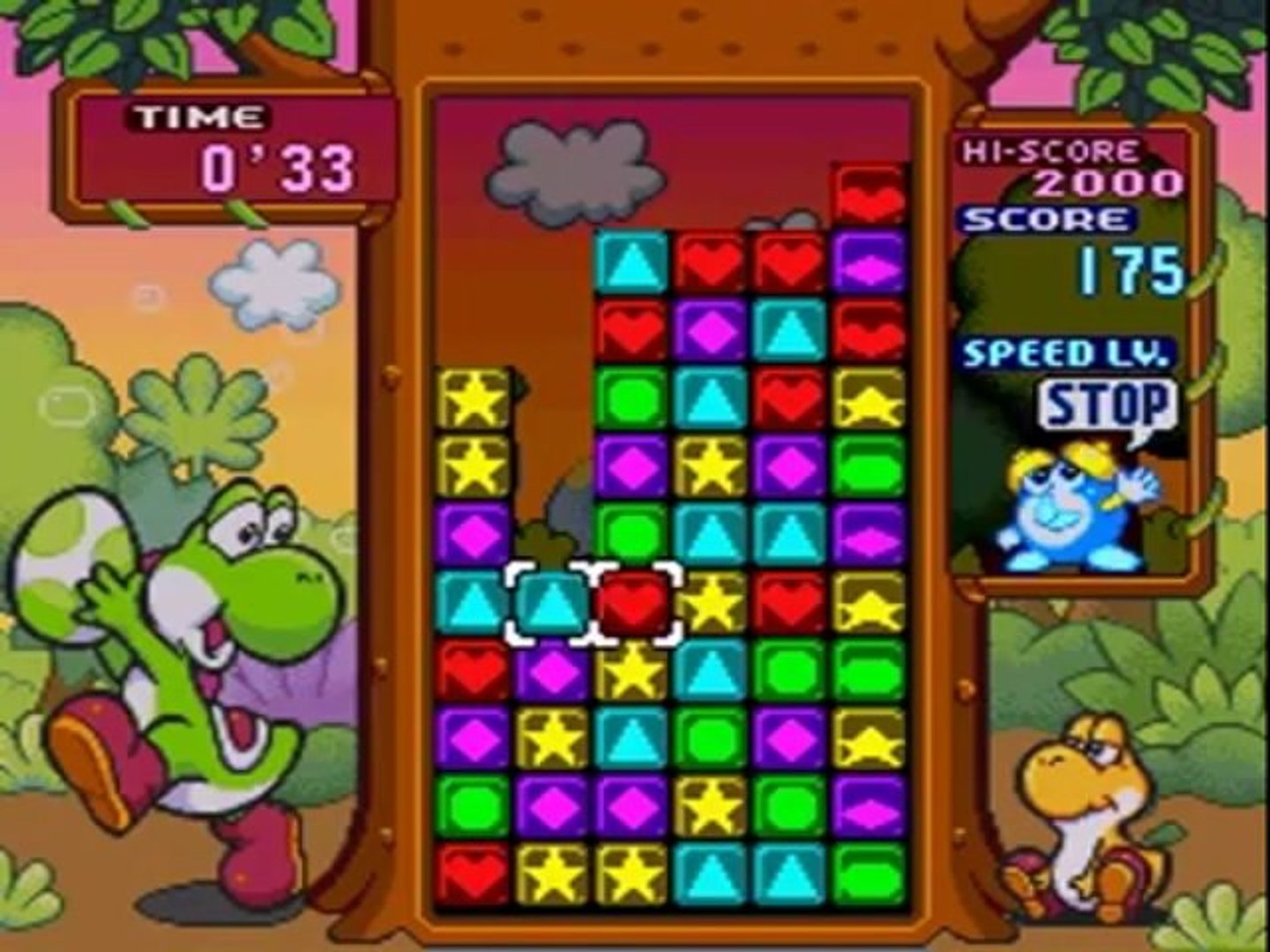 Yoshi No Panepon Bs Ban ヨッシーのパネポンｂｓ版 Satellaview Satellablog Rom Dump Archive Video Dailymotion