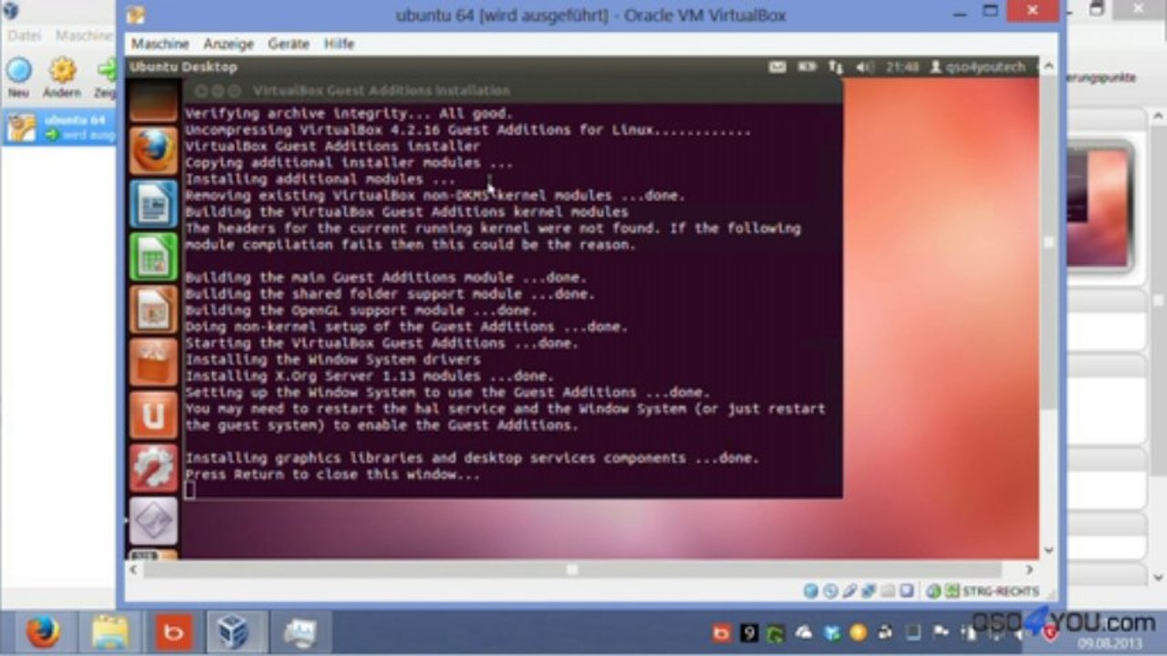Virtualisieren mit Oracles VirtualBox - QSO4YOU Tech