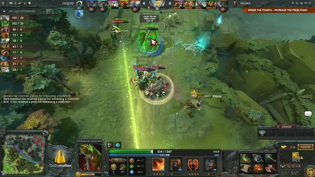 Team Liquid vs Sigma Game 2 - DOTA 2 Champions League - TobiWan & Capitalist