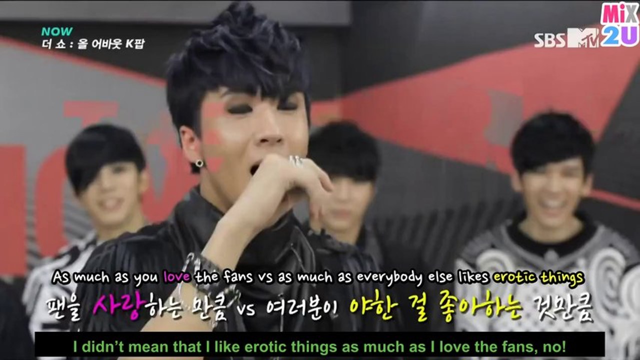 131203 [Vixx] The Show 60 Second Interview