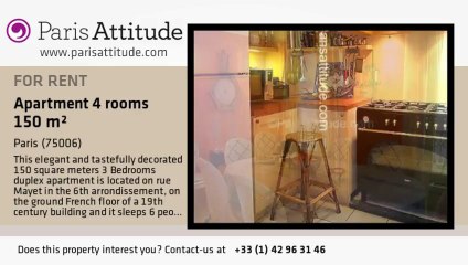 3 Bedroom Duplex for rent - Ecole Militaire/Unesco, Paris - Ref. 2609