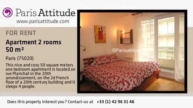 1 Bedroom Apartment for rent - Nation, Paris - Ref. 1003