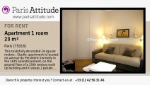 Studio Apartment for rent - La Muette, Paris - Ref. 6778