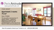 1 Bedroom Apartment for rent - St Paul, Paris - Ref. 1129