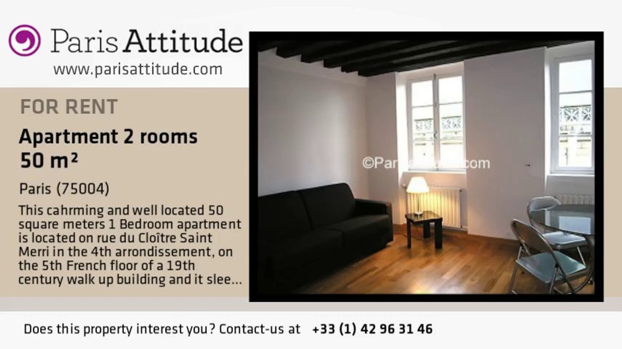 1 Bedroom Duplex for rent - Centre George Pompidou, Paris - Ref. 1893