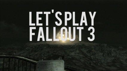 Let's Play Fallout 3 #3 [Get rid of them ghouls]