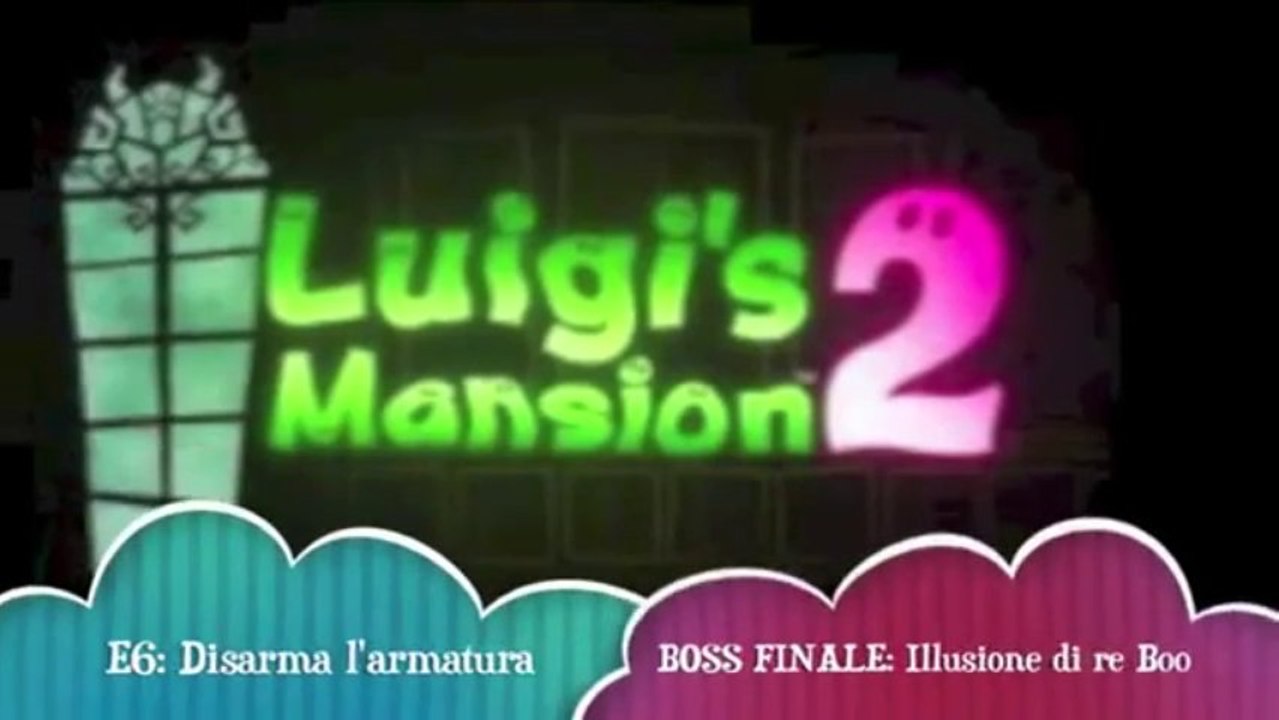 luigis mansion 2 soluzione  livello E6 disarma larmatura e il BOSS FINALE illusione di re bo... (Low)