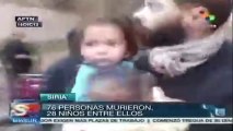 Al menos 76 muertos, entre ellos 28 niños, en bombardeos en Alepo