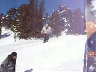 Les basketteurs font du ski !