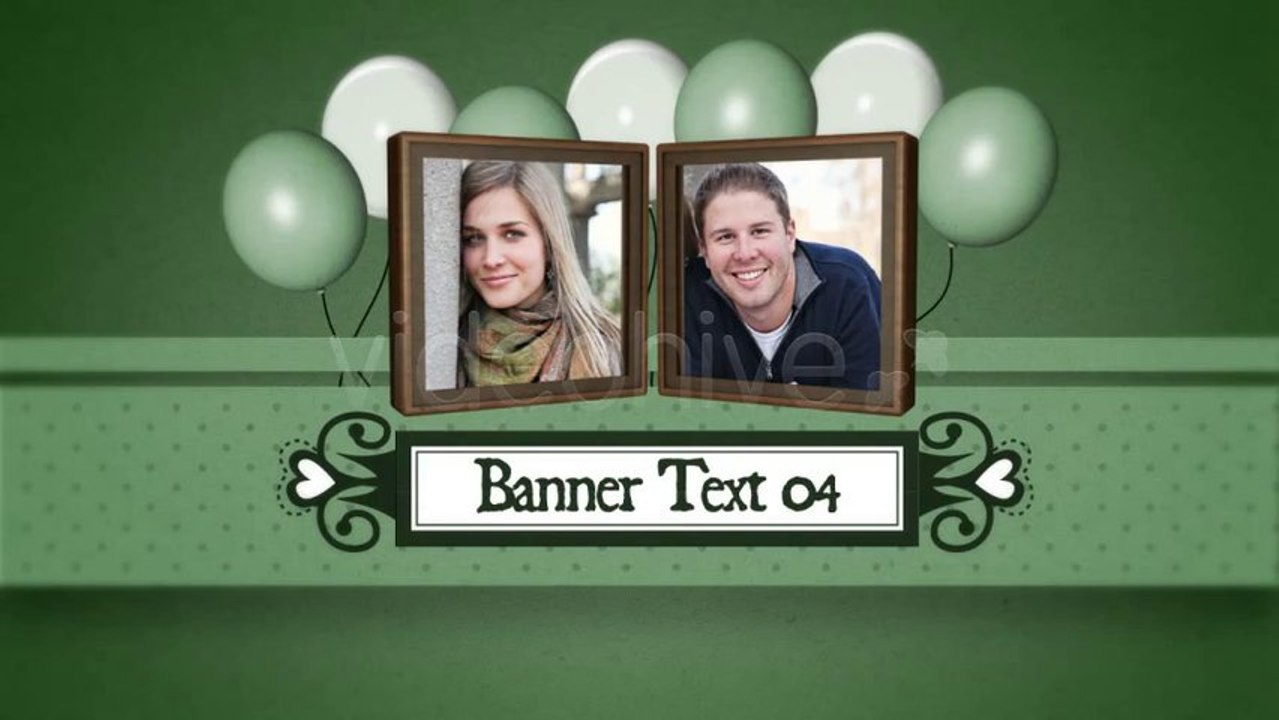 Retro Wedding Banners - After Effects Template