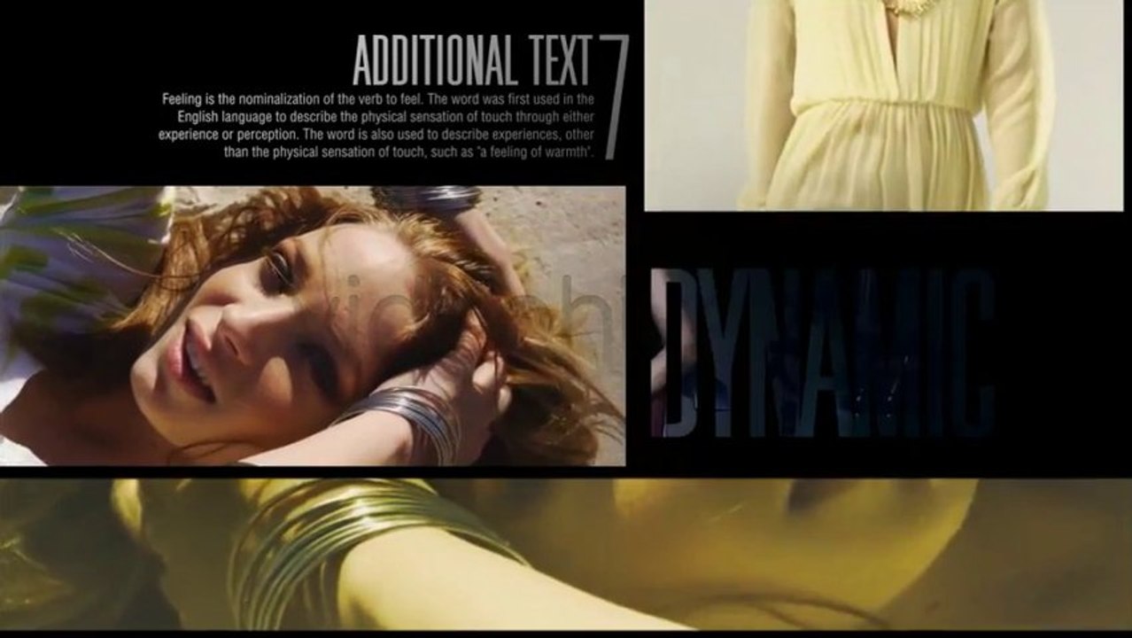 Divided Slides Template - After Effects Template