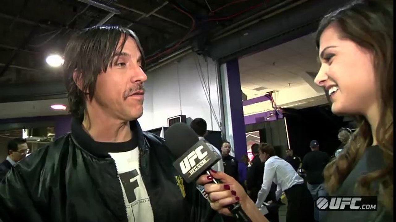 UFC on FOX 9: Anthony Kiedis Interview