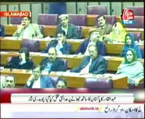 National Assembly's resolution in favor of Abdul Qadir Mullah