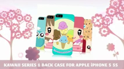 KAWAII SERIES 1 SNAP-ON BACK CASE COVER FOR APPLE iPHONE 5 5S