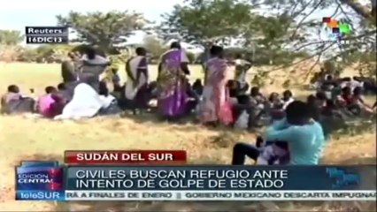 Civiles sudaneses buscan refugio en sede de ONU tras intento de golpe