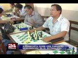 Nuestro campeón en ajedrez Jorge Cori quedó varado en España