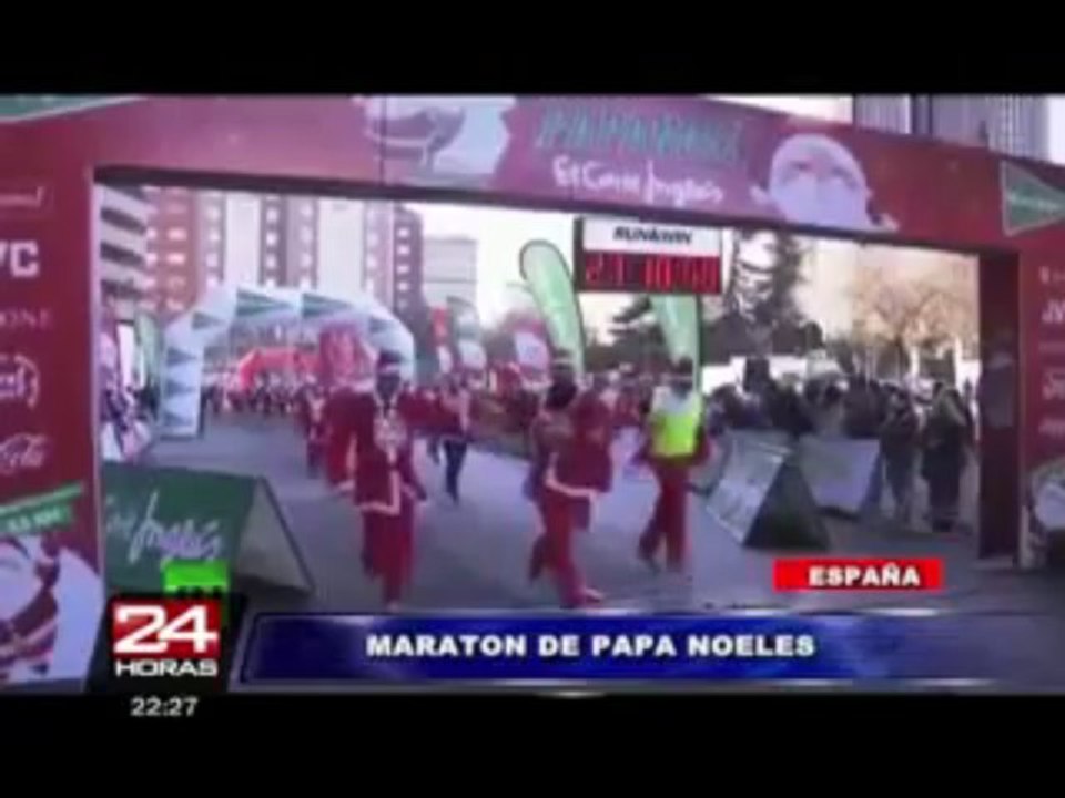 Pelea callejera entre seis Santa Claus se vuelve viral en redes sociales