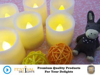 Battery Operated Candles - Romantic, Safe and Elegant