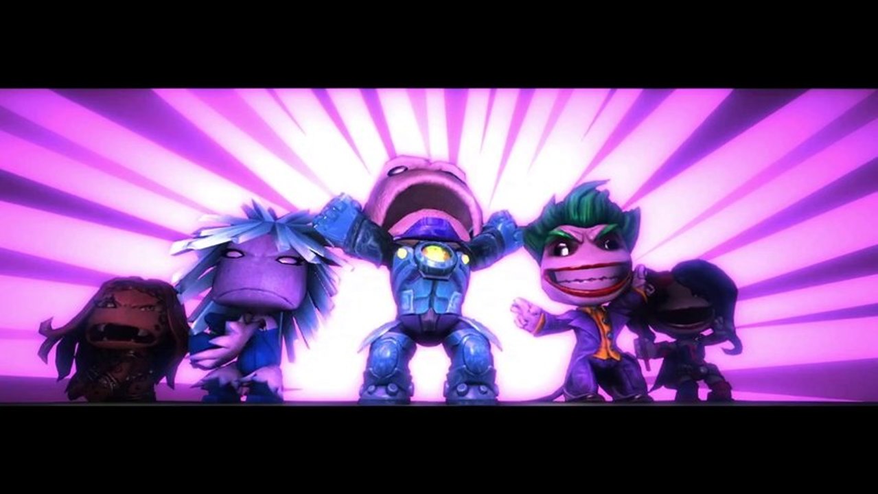 LittleBigPlanet - DC Comics - Premium Level Pack trailer