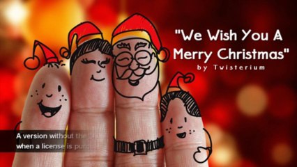 Christmas Music - "We Wish You A Merry Christmas" - Royalty free instrumental tra