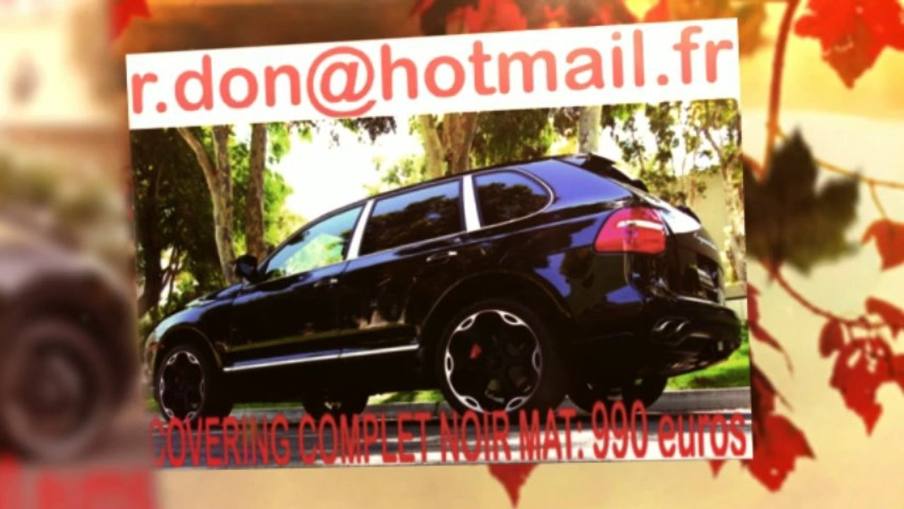 Porsche Cayenne noir mat, Porsche Cayenne noir mat, Porsche noir mat, Porsche Cayenne Covering noir mat, Porsche Cayenne peinture noir mat, Porsche Cayenne noir mat