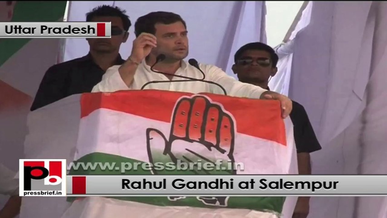 Rahul Gandhi : You want a government who stands with you