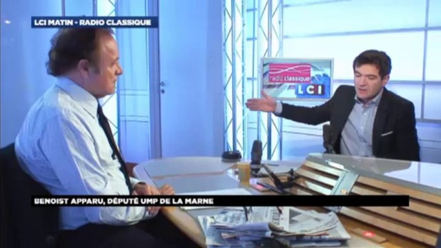 Benoist Apparu, invité politique de Guillaume Durand avec LCI