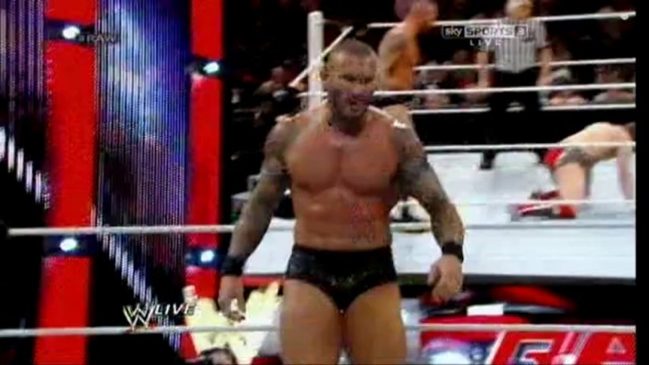 Daniel Bryan vs Randy Orton (RAW 2013.12.16)