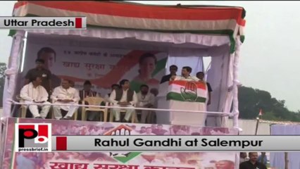 Rahul Gandhi : Everything is being done for you, RTI, Food security bill etc