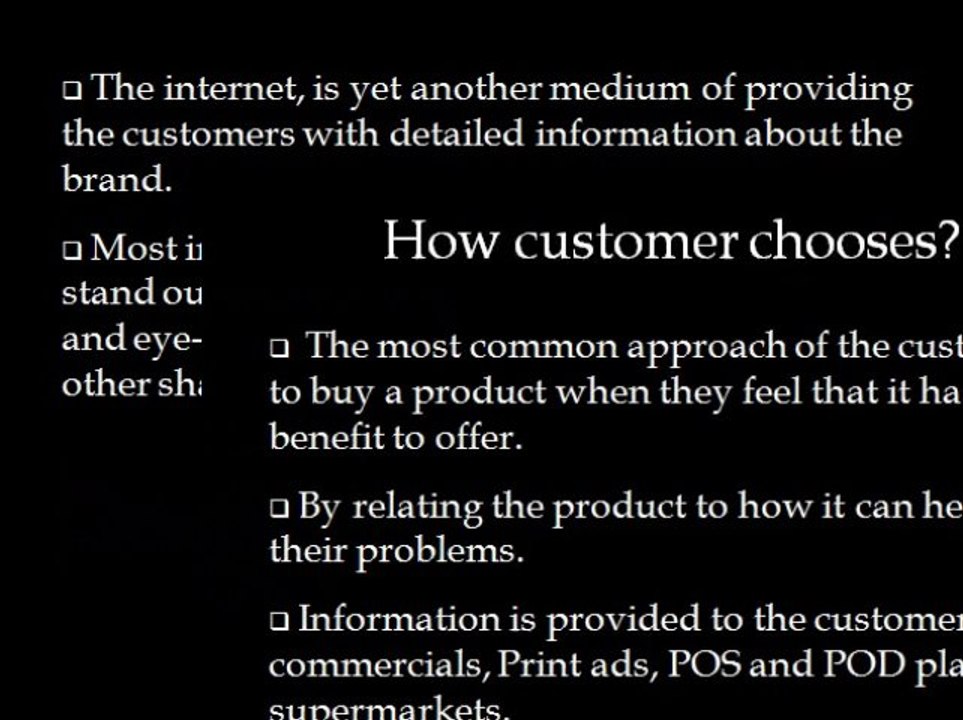 Customer Analysis presentation `Herbal essences shampoo`