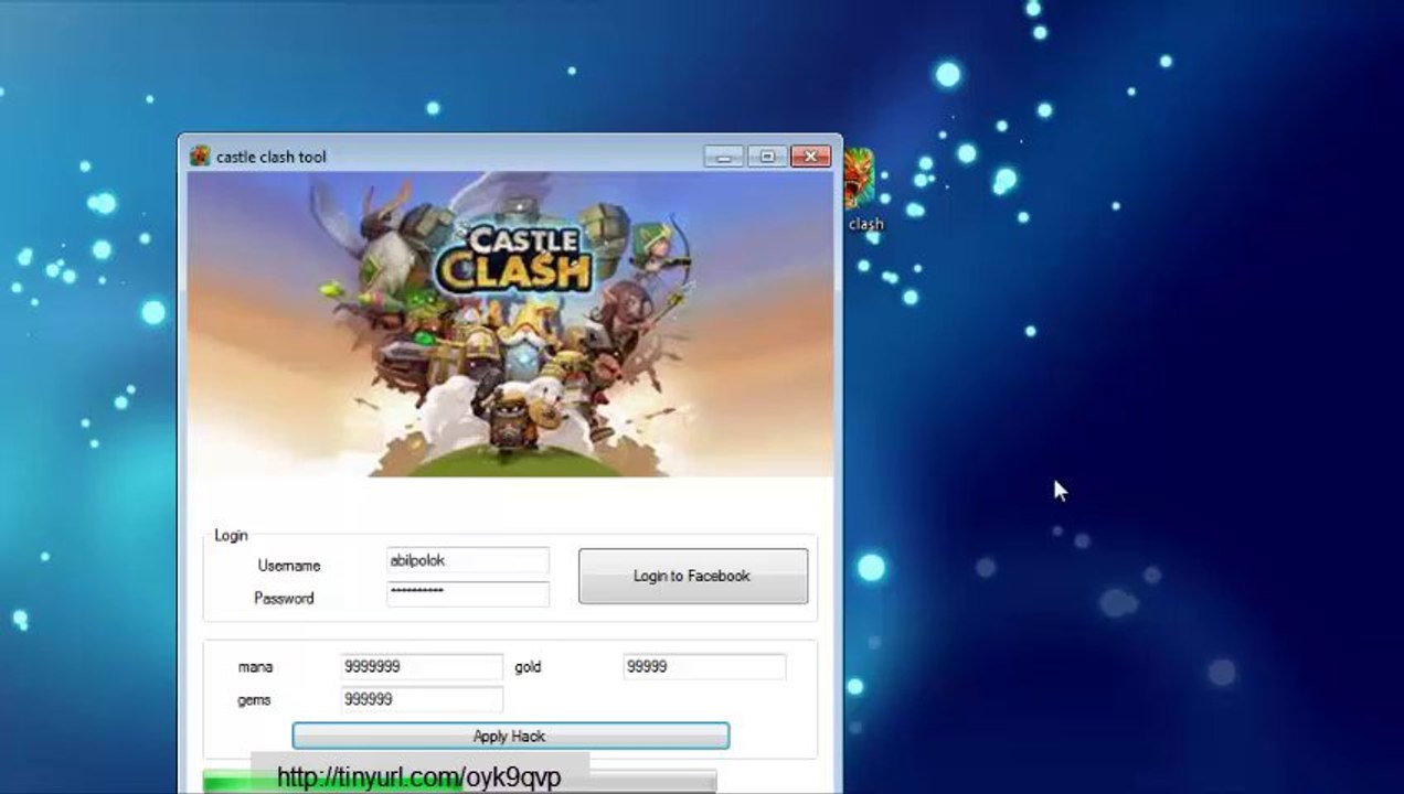 Castle Clash Cheat Gold Gems and Mana - For Android - Working Castle Clash Hack Gems