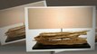 Rustic Riverine Driftwood Table Lamp Home Decor