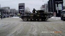 Russian Tow Truck : a Tank!