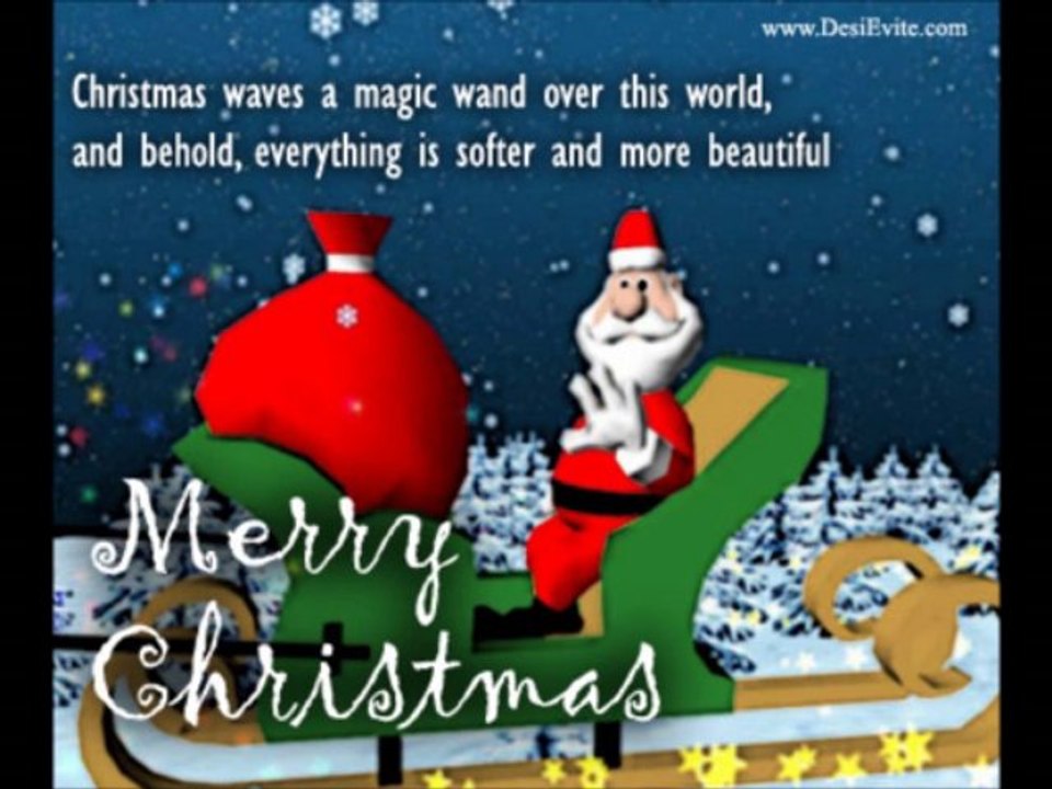 Santa Clause Christmas Ecards