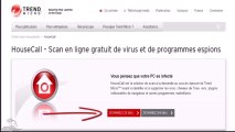 Trend Micro  Housecall Analyse antivirus gratuite en ligne tutoriel assiste-infor