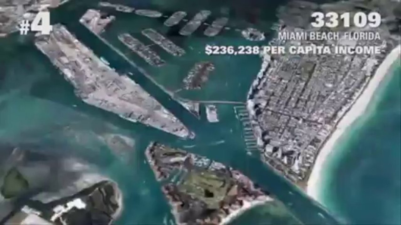 Richest ZIP Codes of 2013 in USA